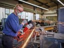 Einhell Akku-Winkelschleifer AXXIO 36/230 Q | Rot 4