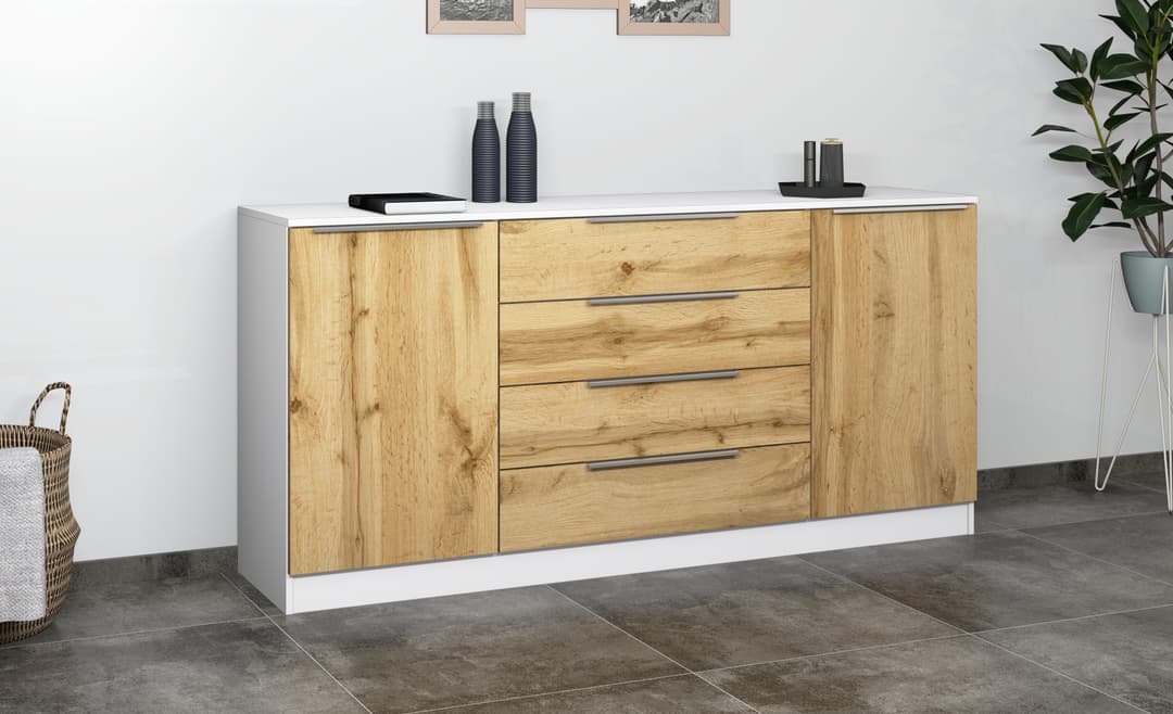 borchardt Möbel Kommode Oliva | Holztöne