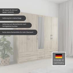 rauch Kleiderschrank HERSBRUCK | Weiß