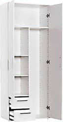 Procontour Mehrzweckschrank Schrank Clara TOPSELLER! Höhe 167cm | Weiß 5