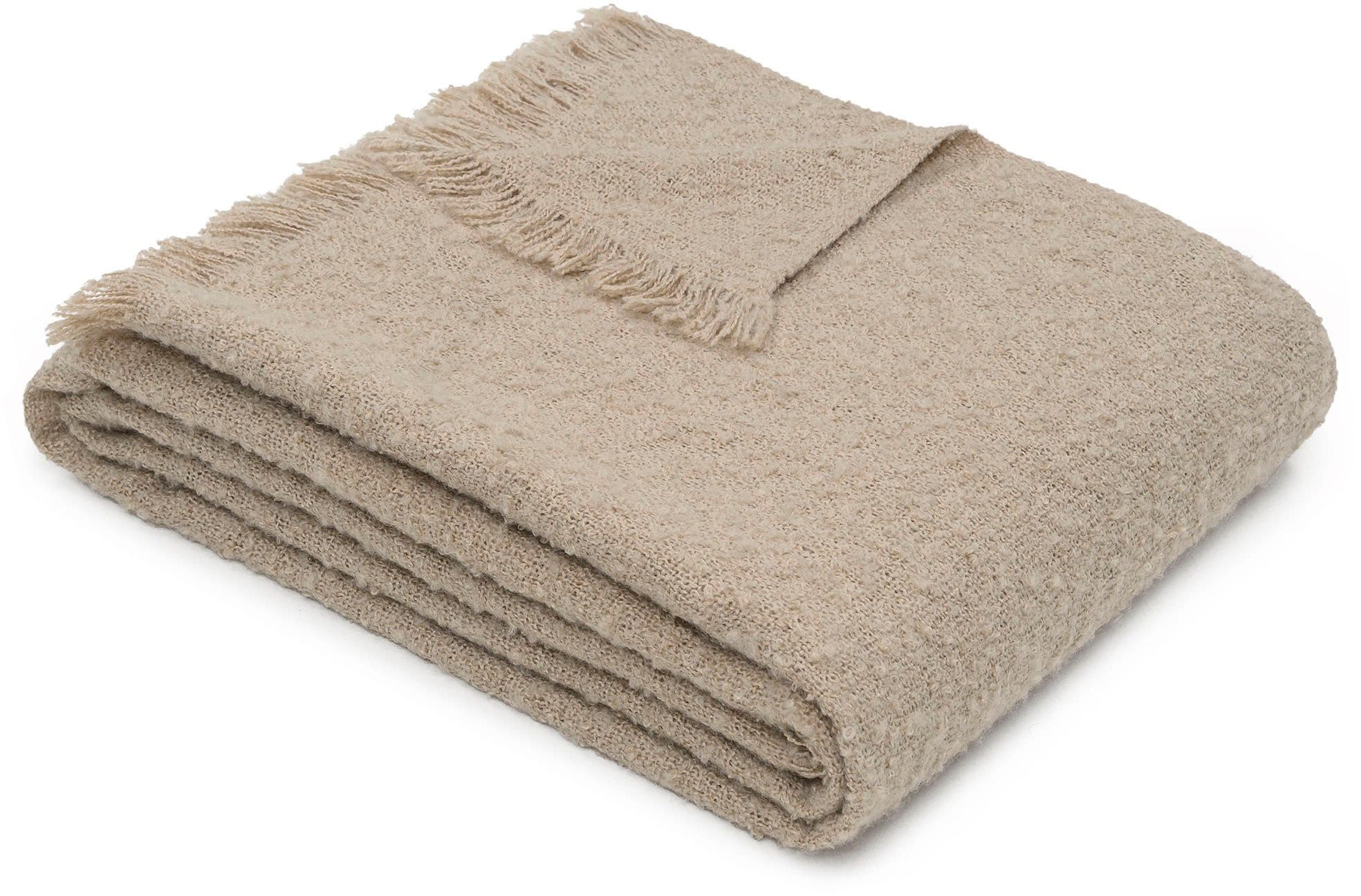 s.Oliver Boucle Wohndecke | Beige