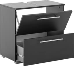 welltime Waschbeckenunterschrank Carlos | Schwarz