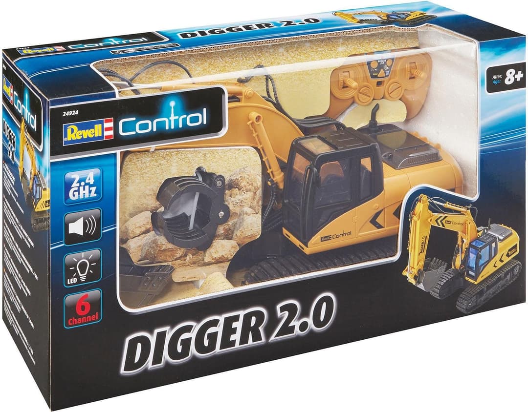 Revell® RC-Bagger Digger 2.0 | Gelb
