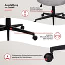 Duo Collection Drehstuhl Tilo | Grau 5