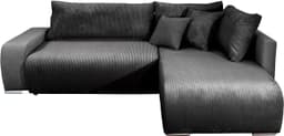 COLLECTION AB Ecksofa Poppy L-Form | Grau