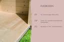 KONIFERA Fasssauna Cube | Holztöne 5