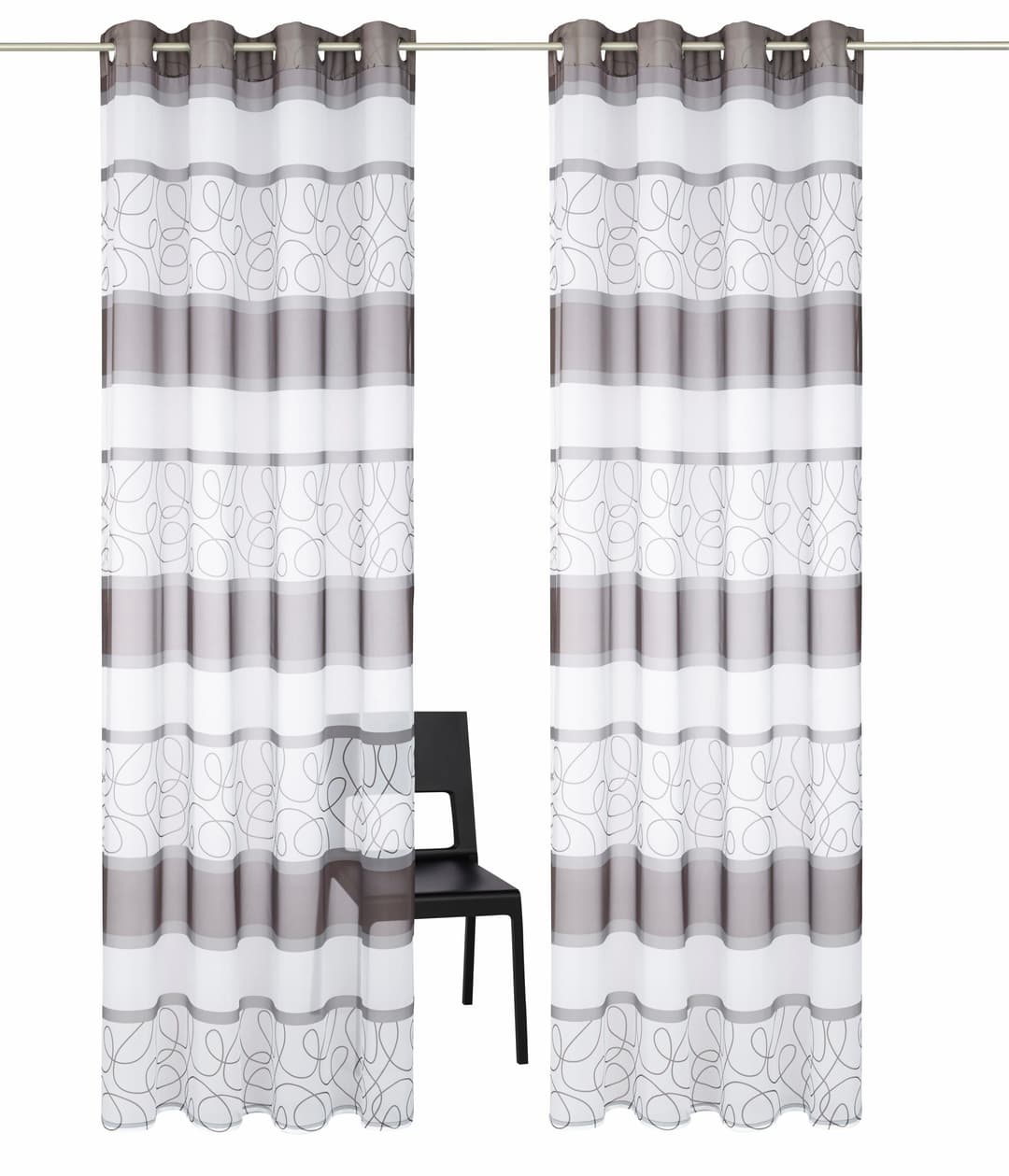 OTTO home Gardine Napala | Grau