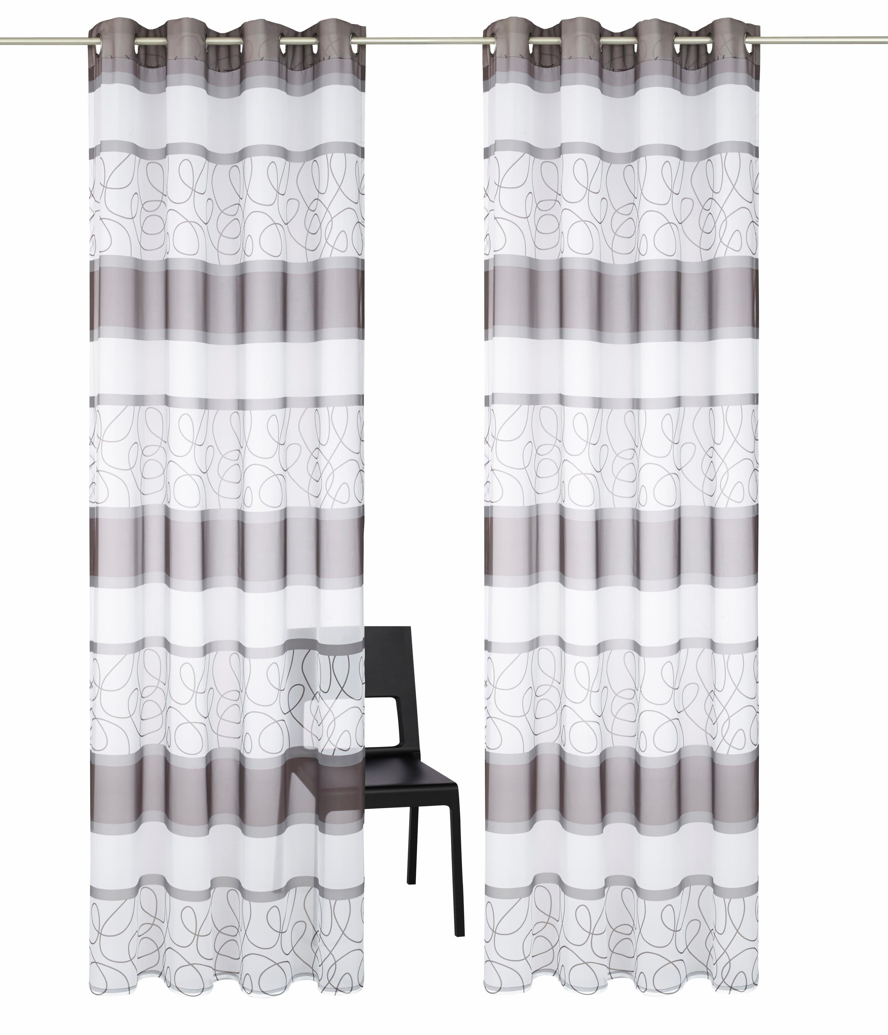 OTTO home Gardine Napala | Grau