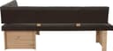 Hela Eckbank LINN | Braun 4