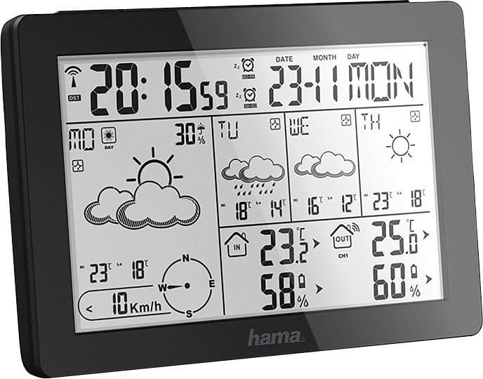 Hama Meteotime Wetterstation | Schwarz