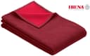 IBENA Wohndecke Cotton Pur | Rot
