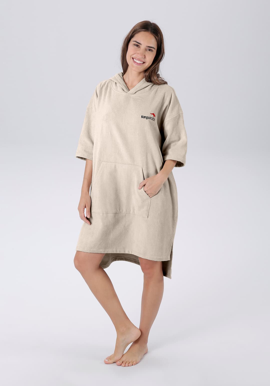 KangaROOS Badeponcho Summer | Beige