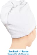 HAMMETEX Turban-Handtuch | Weiß 3