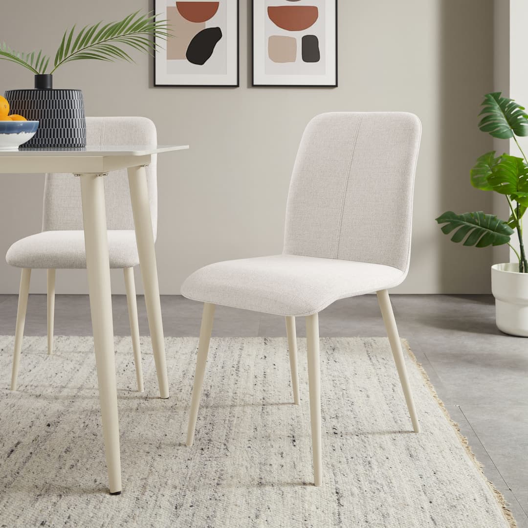 OTTO home Allyae 4-Fußstuhl | Beige