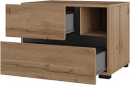 OTTO home Nachtkommode Cross | Holztöne