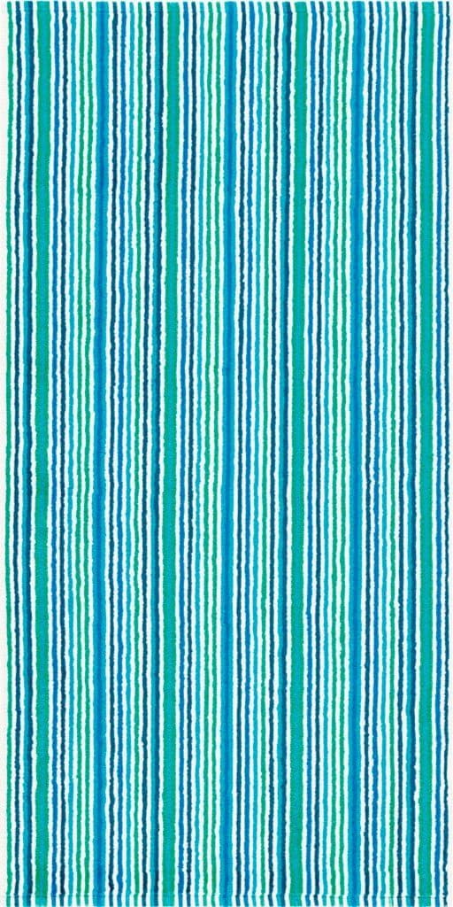 Egeria Handtücher Combi Stripes | Türkis