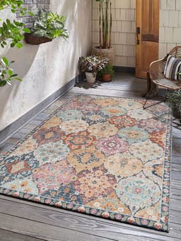 the carpet Teppich Palma | Mehrfarbig