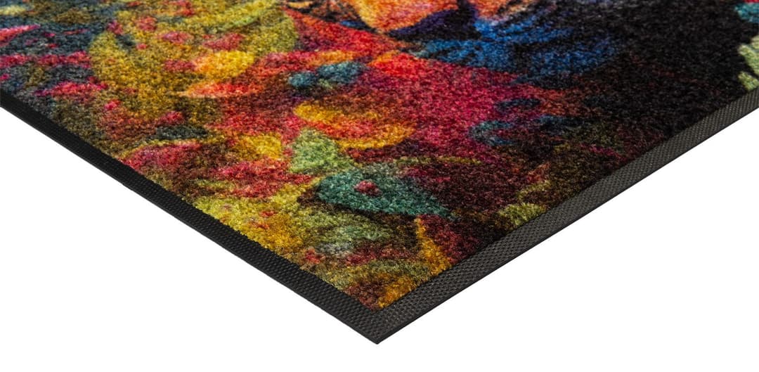 wash+dry by Kleen-Tex Fußmatte Leopy McLeopard | Mehrfarbig