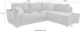Jockenhöfer Gruppe Ecksofa Luzern | Grün