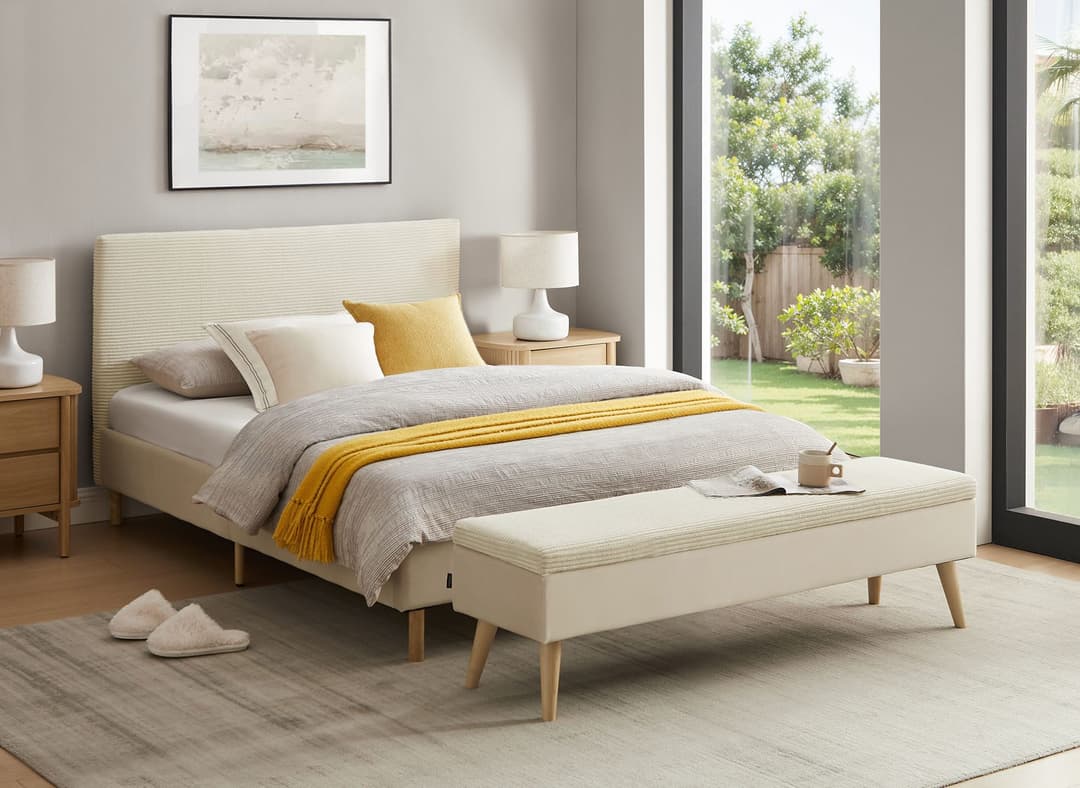 Home affaire Bettbank Armandine | Beige