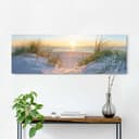 Reinders! Deco-Panel Sonnenuntergang in den Dünen | Beige 2