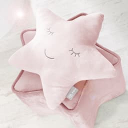 roba® Babykissen Lil Cuties, Stern | Rosa