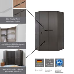 rauch Schrank-Set VANDOR | Grau