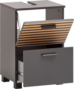welltime Waschbeckenunterschrank Katta | Grau