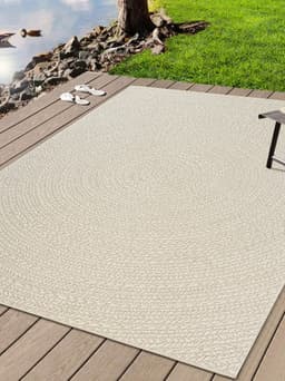 the carpet Teppich Kansas | Beige