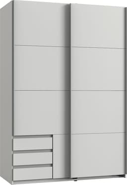 Wimex Schwebetürenschrank Emden | Weiß