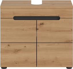 welltime Waschbeckenunterschrank REHAT | Holztöne