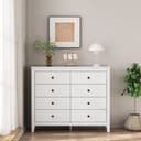 OTTO home Schubkastenkommode Borkum Sideboard Anrichte mit 6 | Weiß 4