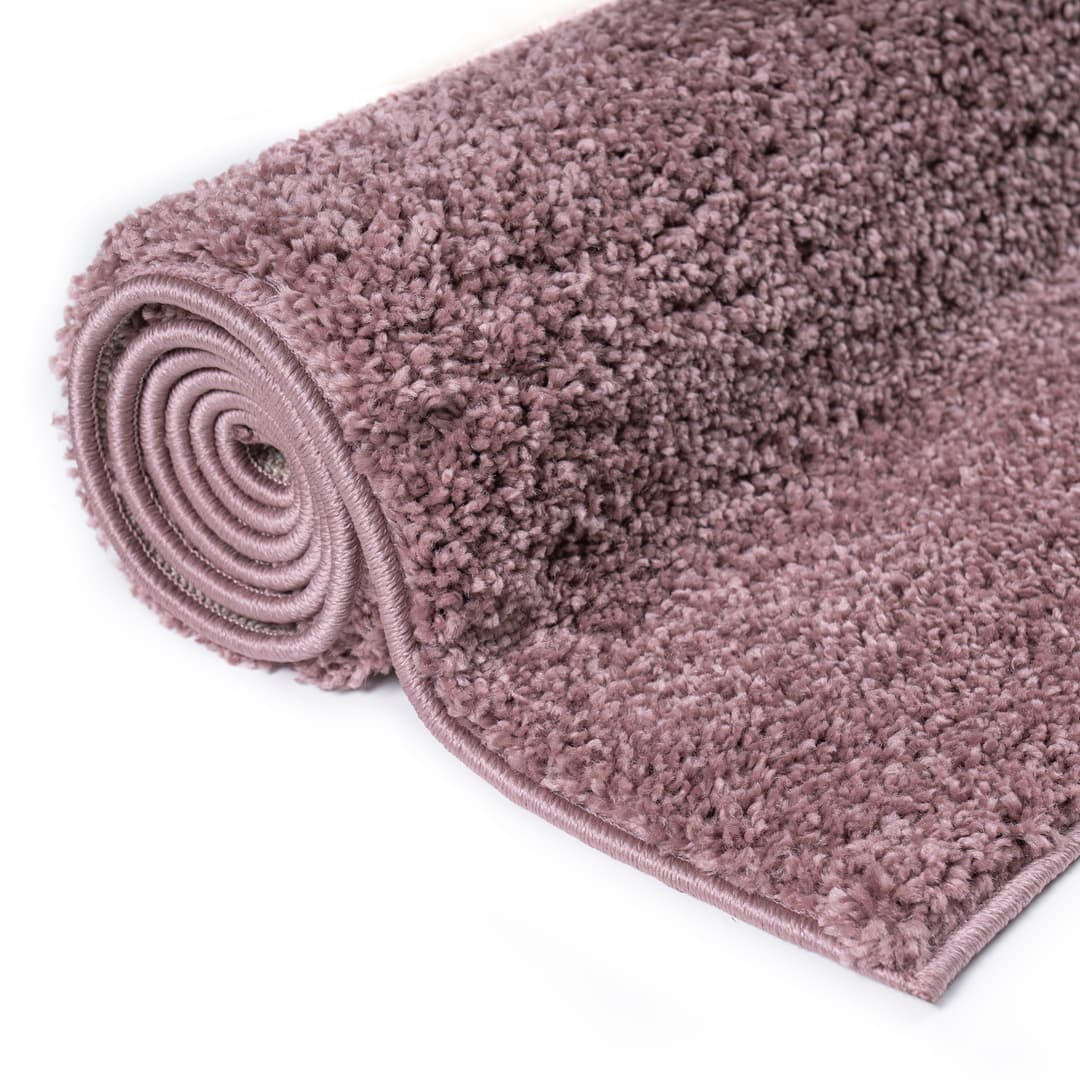 Bruno Banani Hochflor-Teppich Shaggy Soft | Rosa
