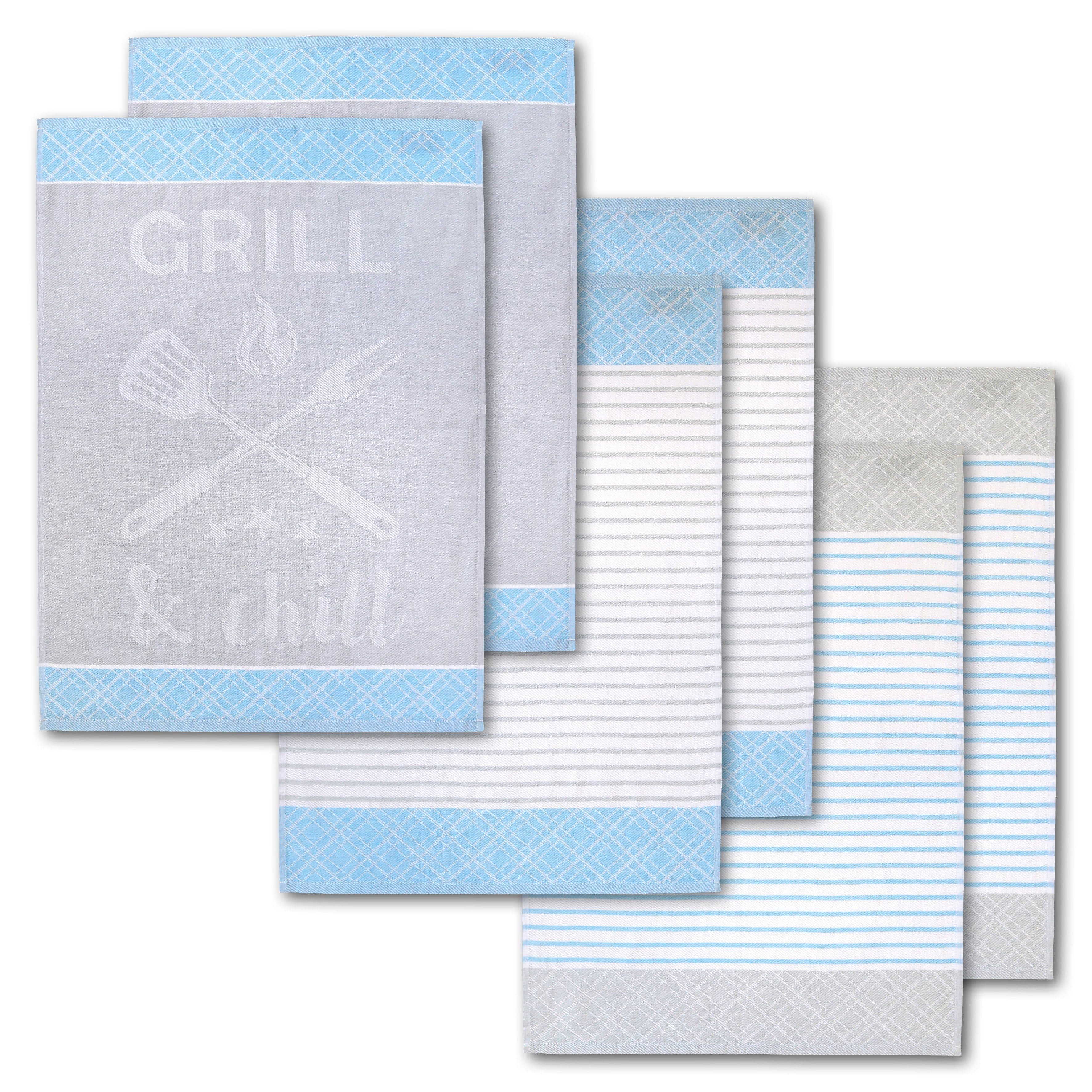 Dyckhoff Geschirrtuch Grill & Chill | Mehrfarbig