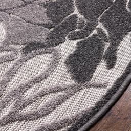 Sanat Teppich Floral 2 Outdoor | Grau
