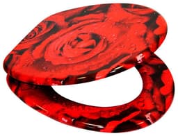 Sanilo WC-Sitz Rosen | Rot