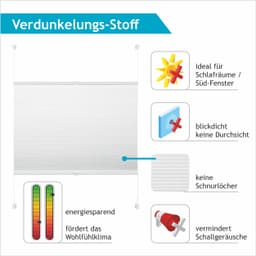 Good Life Wabenplissee Aris | Silber