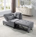 ATLANTIC home collection Schlafsofa Freddy | Grau