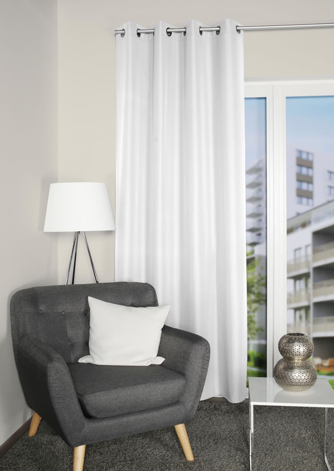 Home Basics Vorhang ATLANTIK | Weiß