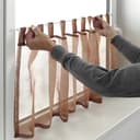 GARDINIA Scheibenstange Klemmstange | Weiß 4