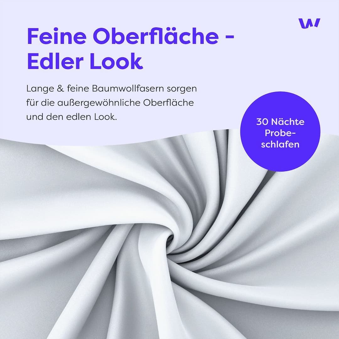 Wolkenfeld Kissenbezug | Weiß