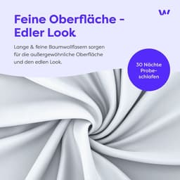 Wolkenfeld Kissenbezug | Weiß