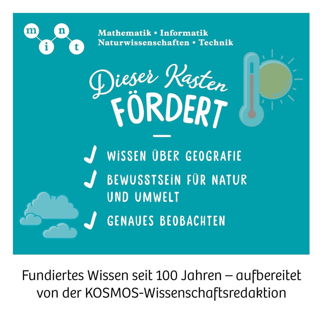 Kosmos Experimentierkasten Wetterstation | Mehrfarbig