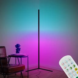 Briloner Leuchten Stehlampe Stehleuchte REMSA | Schwarz
