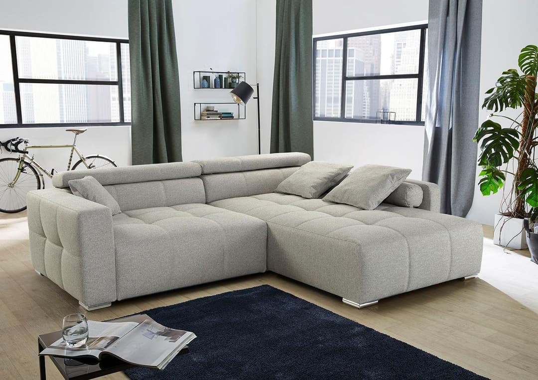 Jockenhöfer Gruppe Ecksofa Salerno | Beige
