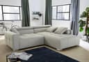 Jockenhöfer Gruppe Ecksofa Salerno | Beige