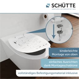 Schütte WC-Sitz WHITE | Weiß