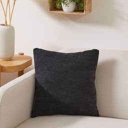 Andiamo Dekokissen Cord Kissen Emy | Schwarz