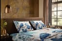 PURE luxury collection Wendebettwäsche Zari | Blau 3