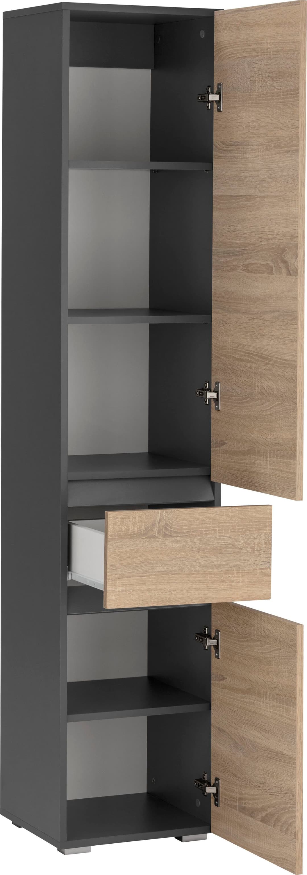 Home affaire Hochschrank Wisla | Holztöne